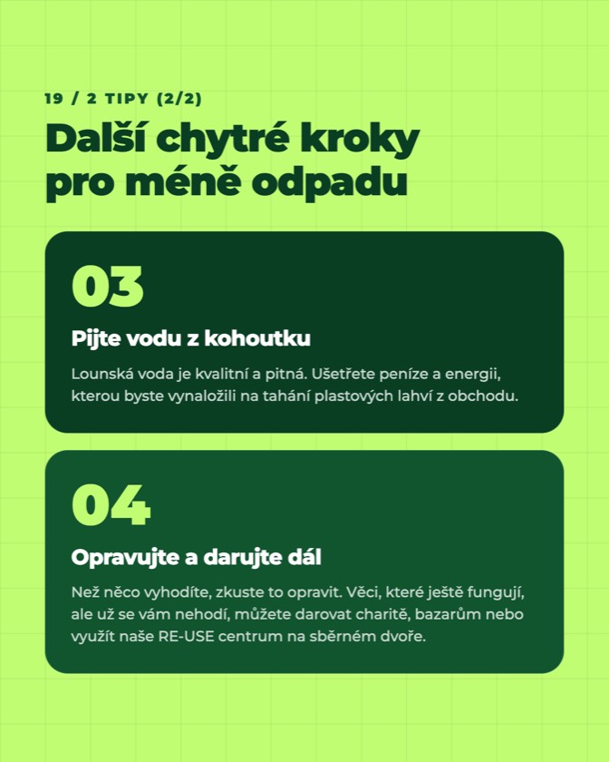 Příspěvek Louny třídí