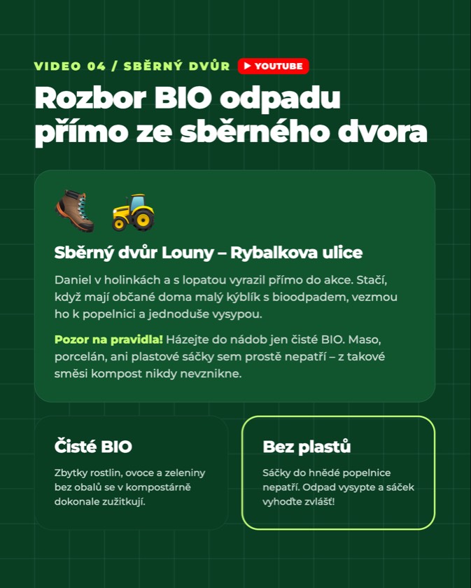 Příspěvek Louny třídí